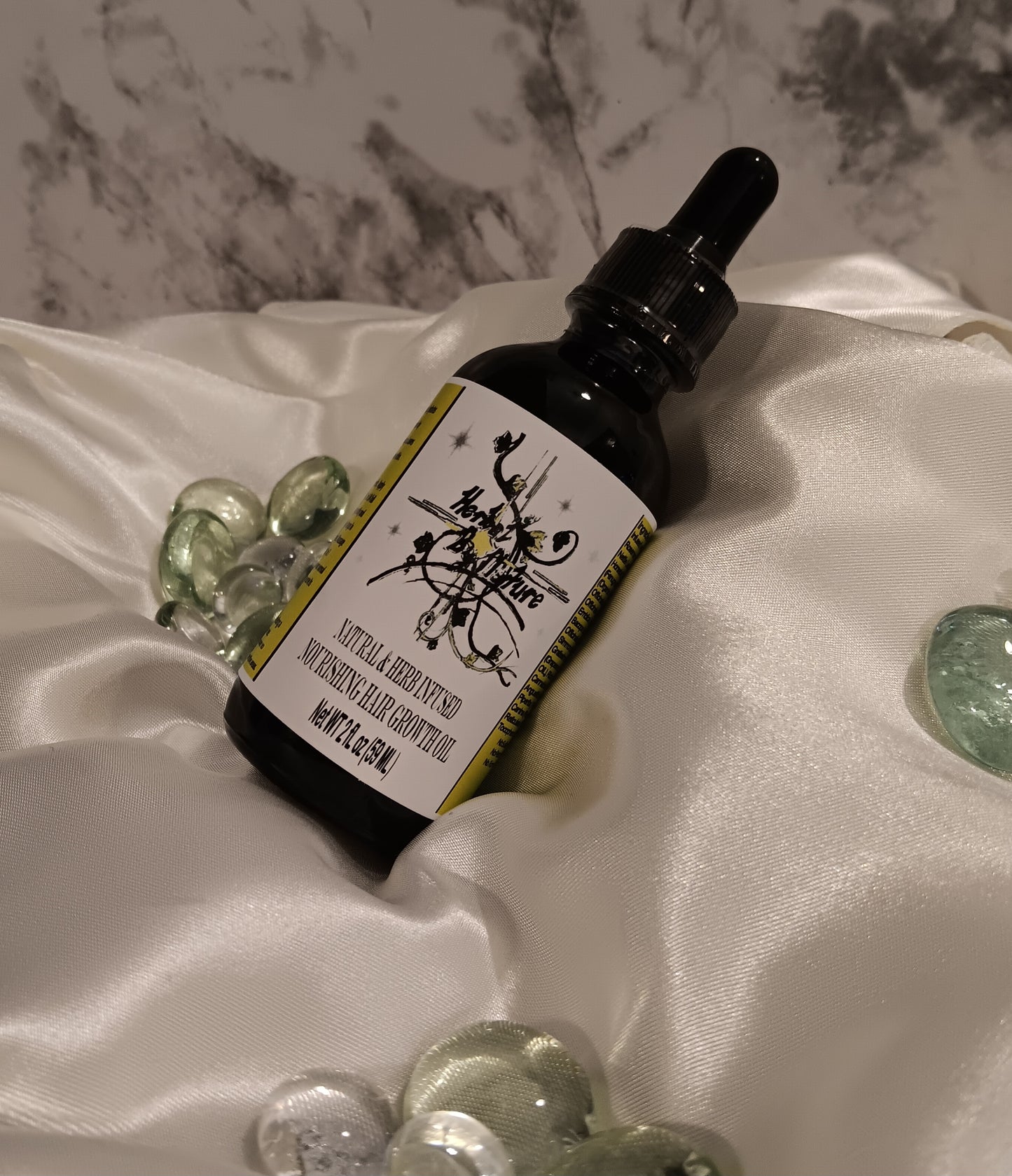 Sample Nourishing Natural Infused Hair Growth OiL Sample smaller than the photo size